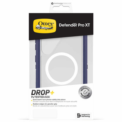 7797642 Defender Pro XT Clear w/Magnets Galaxy S25 Ultra Violet Thunder