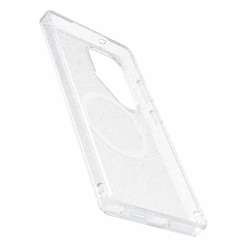 OtterBox Symmetry Clear Case w/Magnets Stardust with Blue Tint for Samsung Galaxy S25 Ultra
