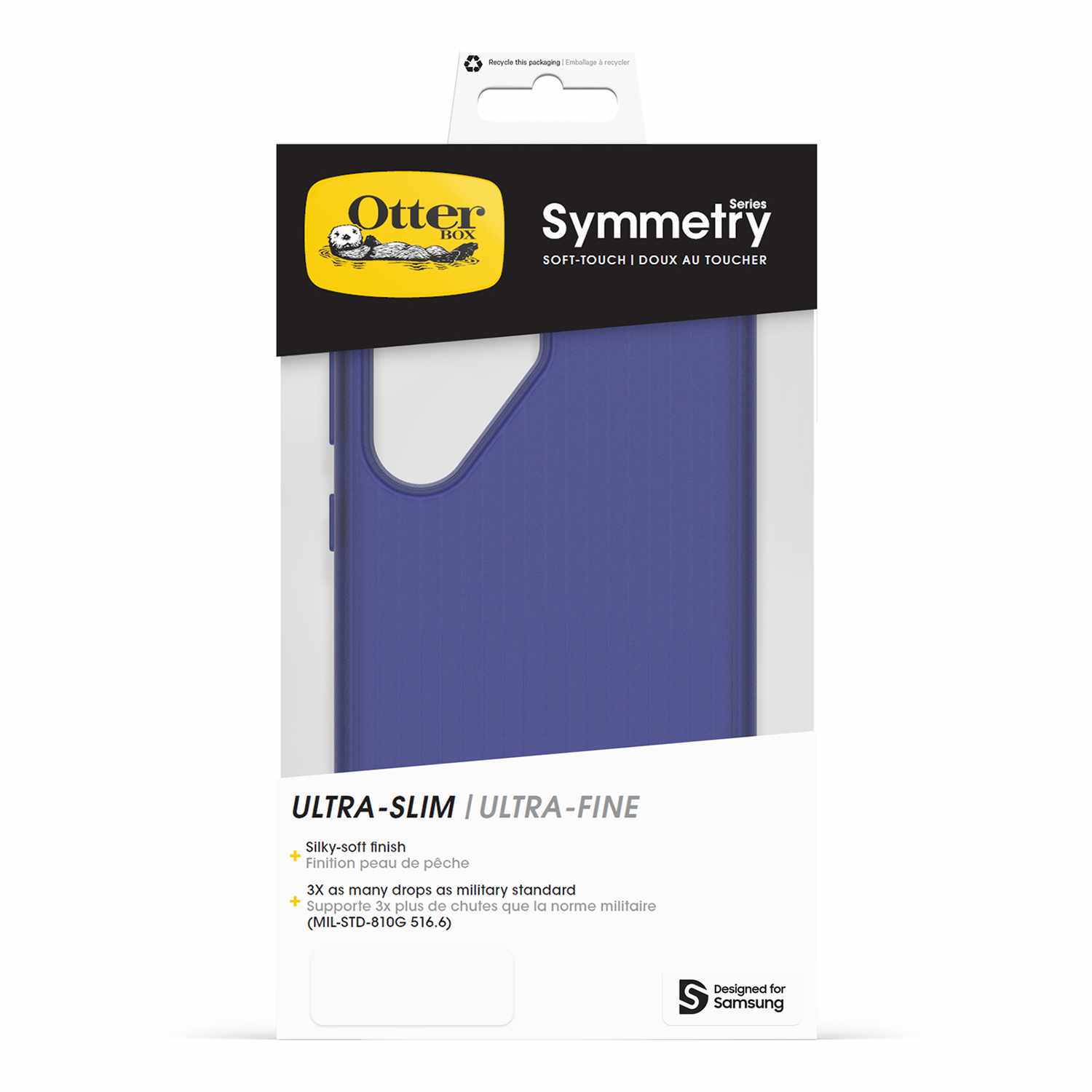 OtterBox Symmetry Soft-Touch Case Craft Blue for Samsung Galaxy S25 Ultra