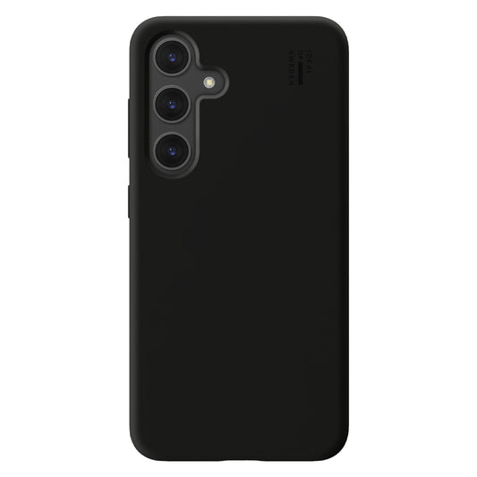 IDSICMSS2501 Silicone Case Compatible w/MagSafe Galaxy S25/S24 Black