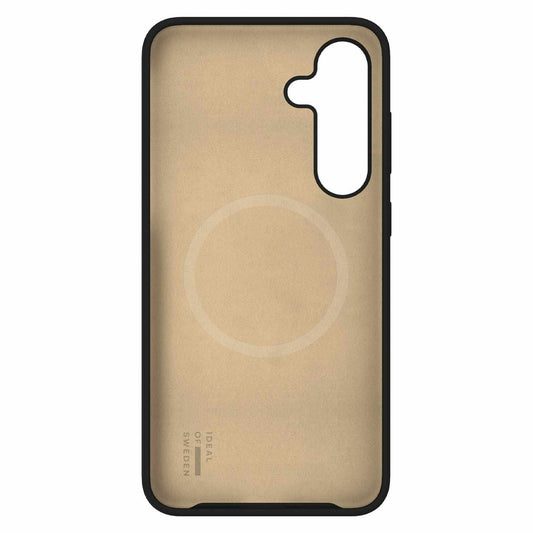 IDSICMSS2501 Silicone Case Compatible w/MagSafe Galaxy S25/S24 Black
