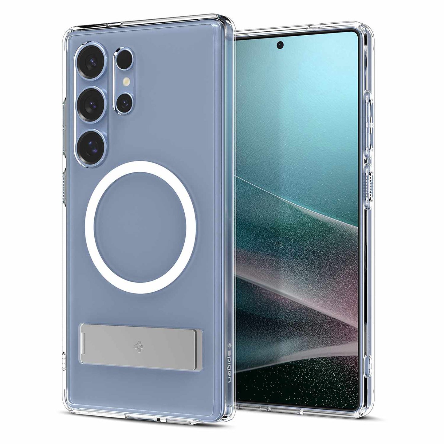 ACS08910 Slim Armor Essential S Magfit Case Galaxy S25 Ultra Crystal Clear