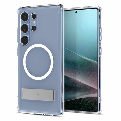 ACS08910 Slim Armor Essential S Magfit Case Galaxy S25 Ultra Crystal Clear