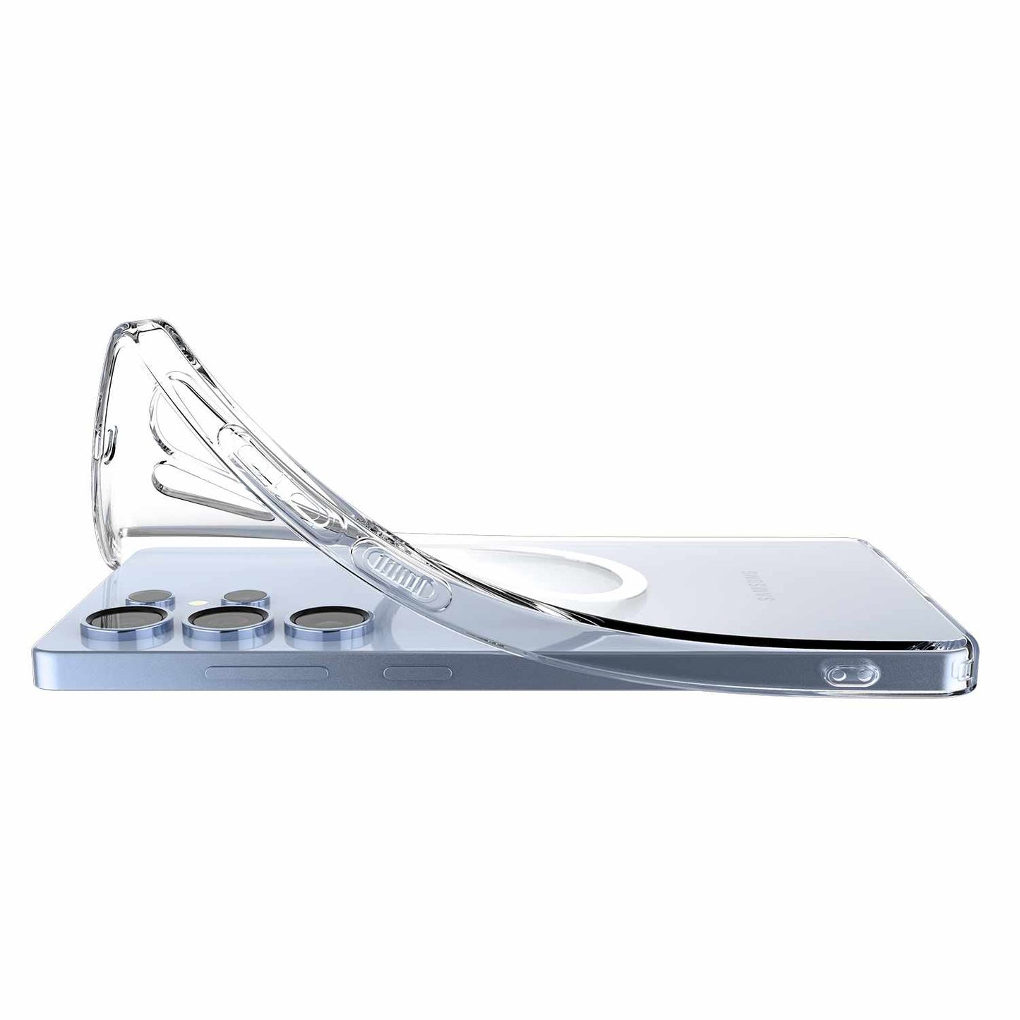 ACS08912 Crystal Flex Magfit Case Galaxy S25 Ultra Crystal Clear