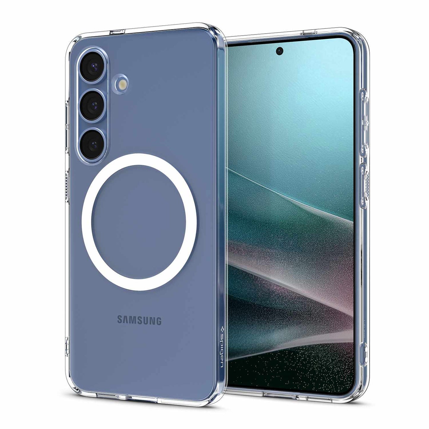 ACS08917 Crystal Flex Magfit Case Galaxy S25+ Crystal Clear