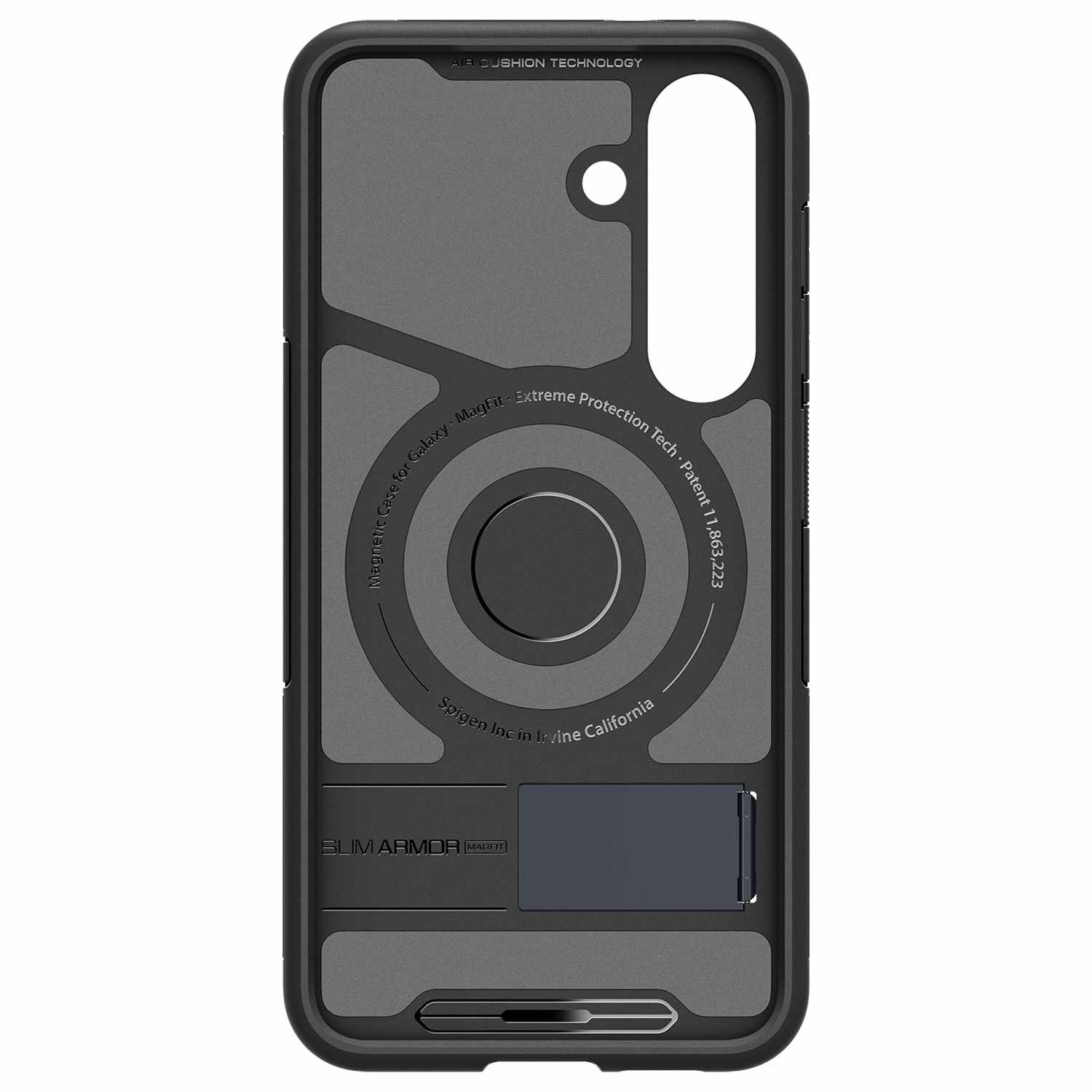 Spigen Slim Armor Magfit Case Metal Slate for Samsung Galaxy S25