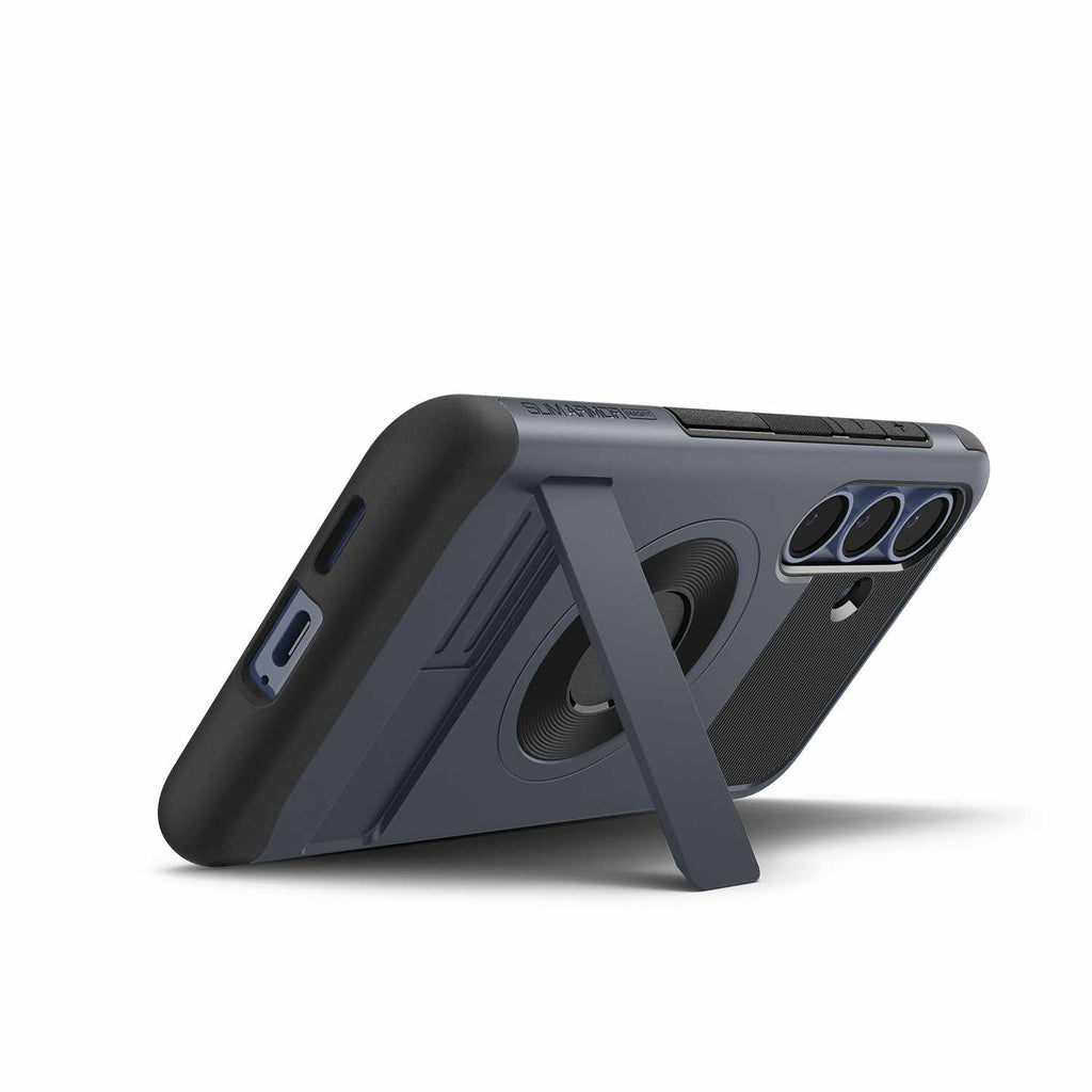 Spigen Slim Armor Magfit Case Metal Slate for Samsung Galaxy S25