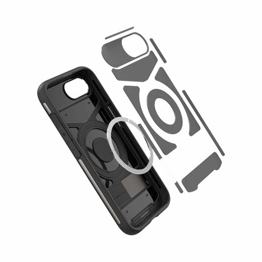 ACS09130 Slim Armor Magfit Case iPhone 16e Gunmetal