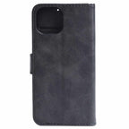 Blu Element Vegan Leather Folio Wallet Case Black for iPhone 16 Black