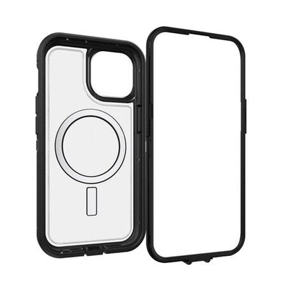 7798196 Defender Pro XT Clear MagSafe Case iPhone 16e/15/14/13 Dark Side