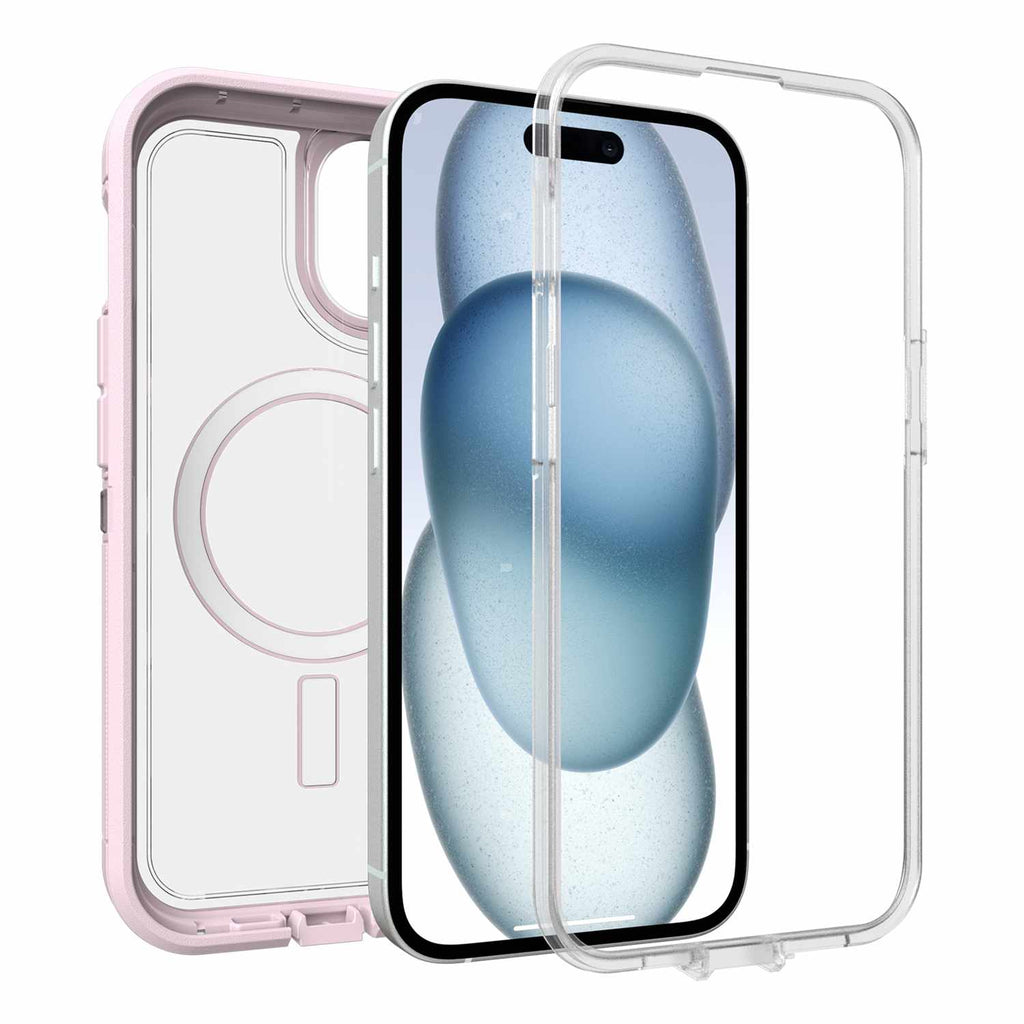 OtterBox Defender Pro XT Clear MagSafe Case Mountain Frost for iPhone 16e/15/14/13