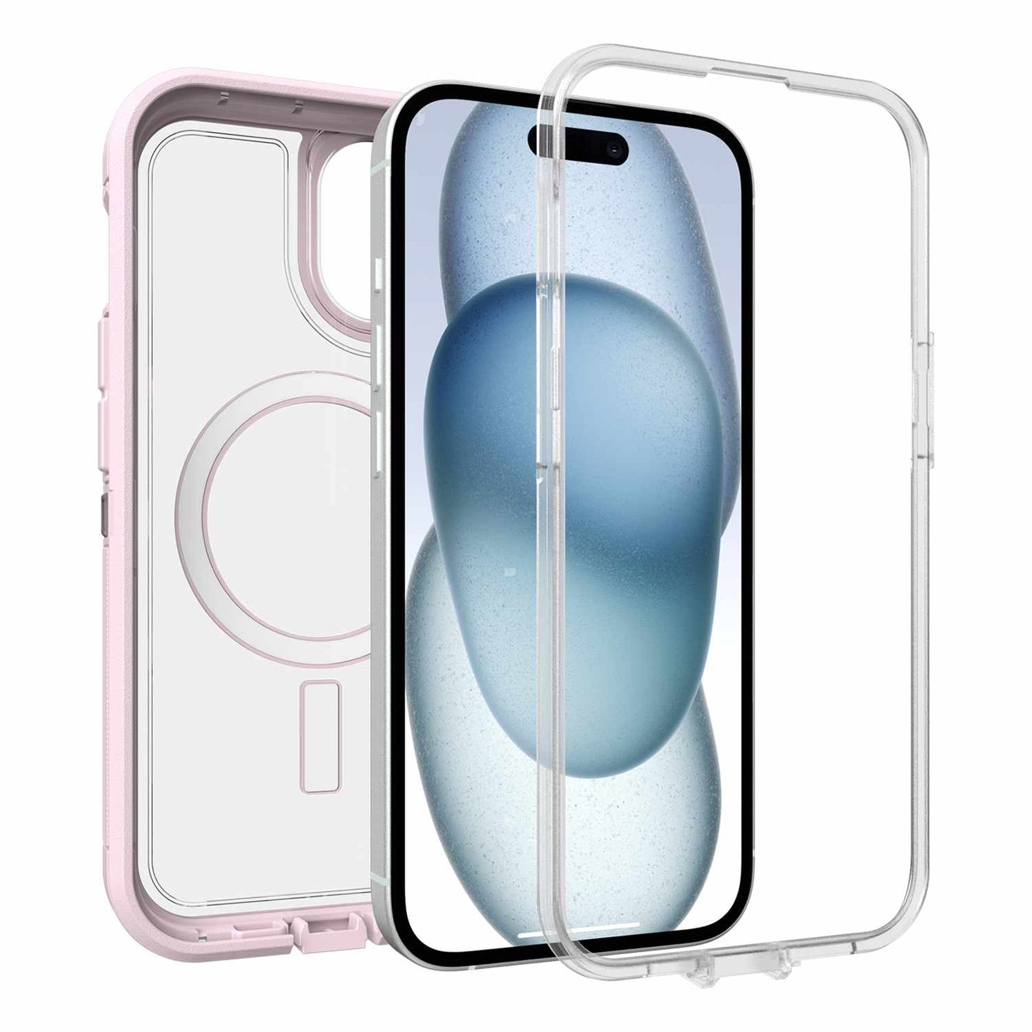 7798198 Defender Pro XT Clear MagSafe Case iPhone 16e/15/14/13 Mountain Frost