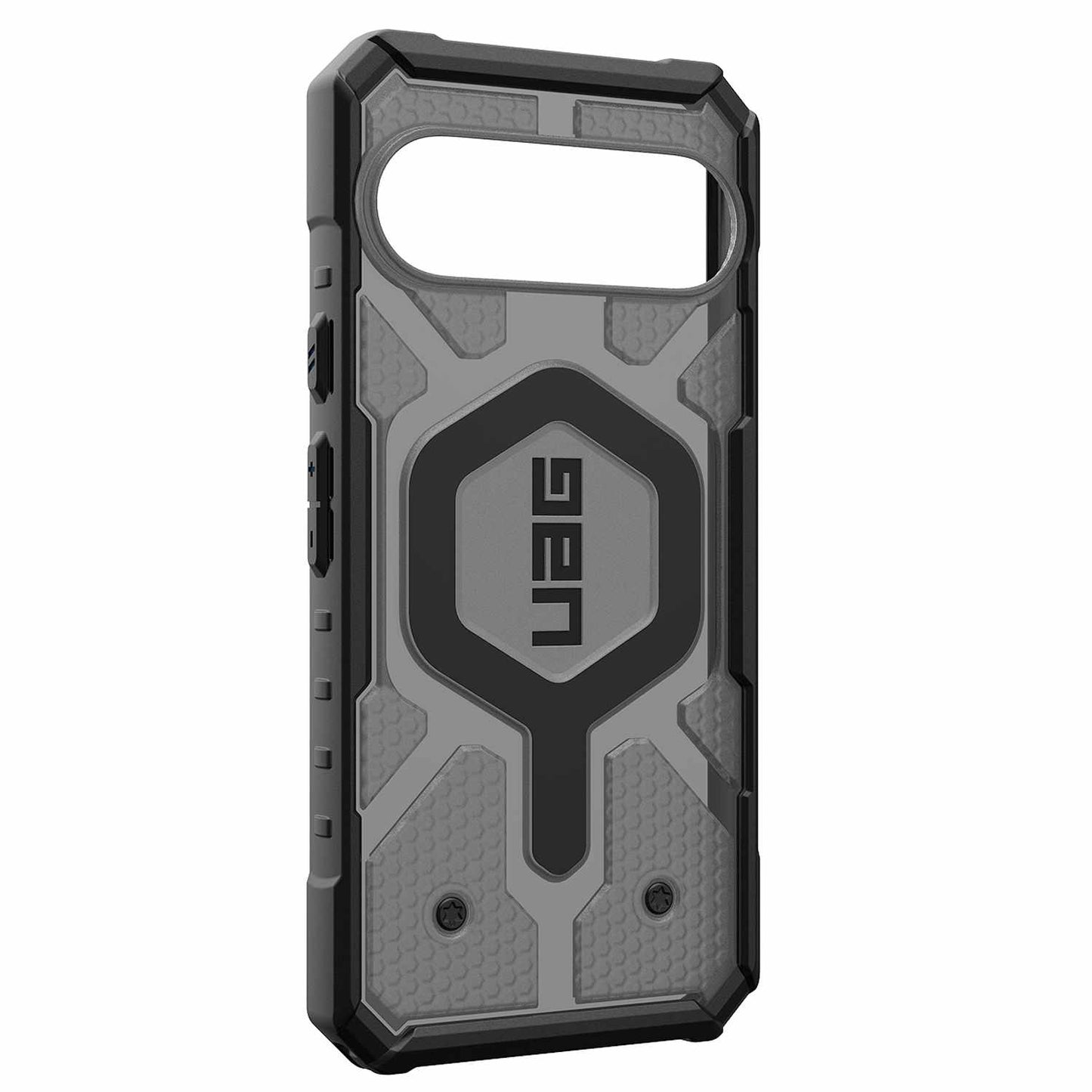 614469113140 Pathfinder Rugged Clear Case w/Magnet Pixel 10/10 Pro Ash/Black