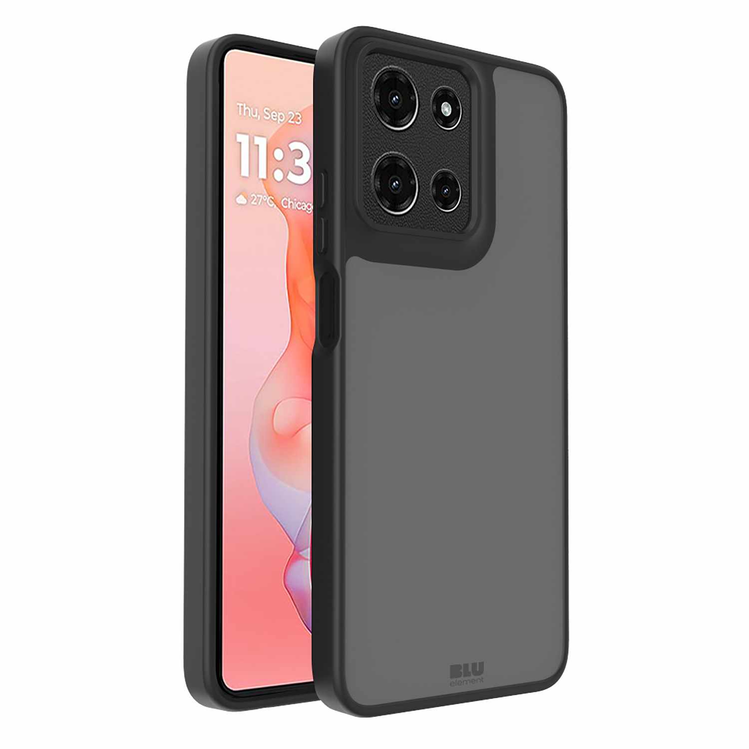 Blu Element Chromatic Cloud Case Black for Moto G 5G 2025