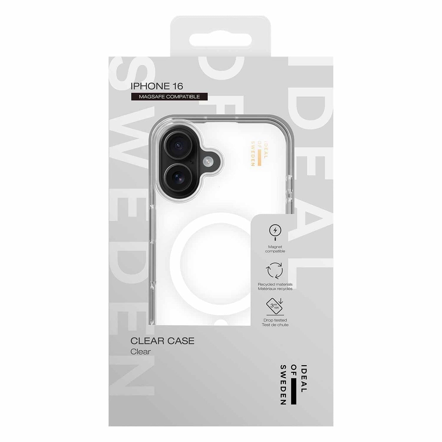 IDCLCMSI2461471 Clear Case MagSafe iPhone 16