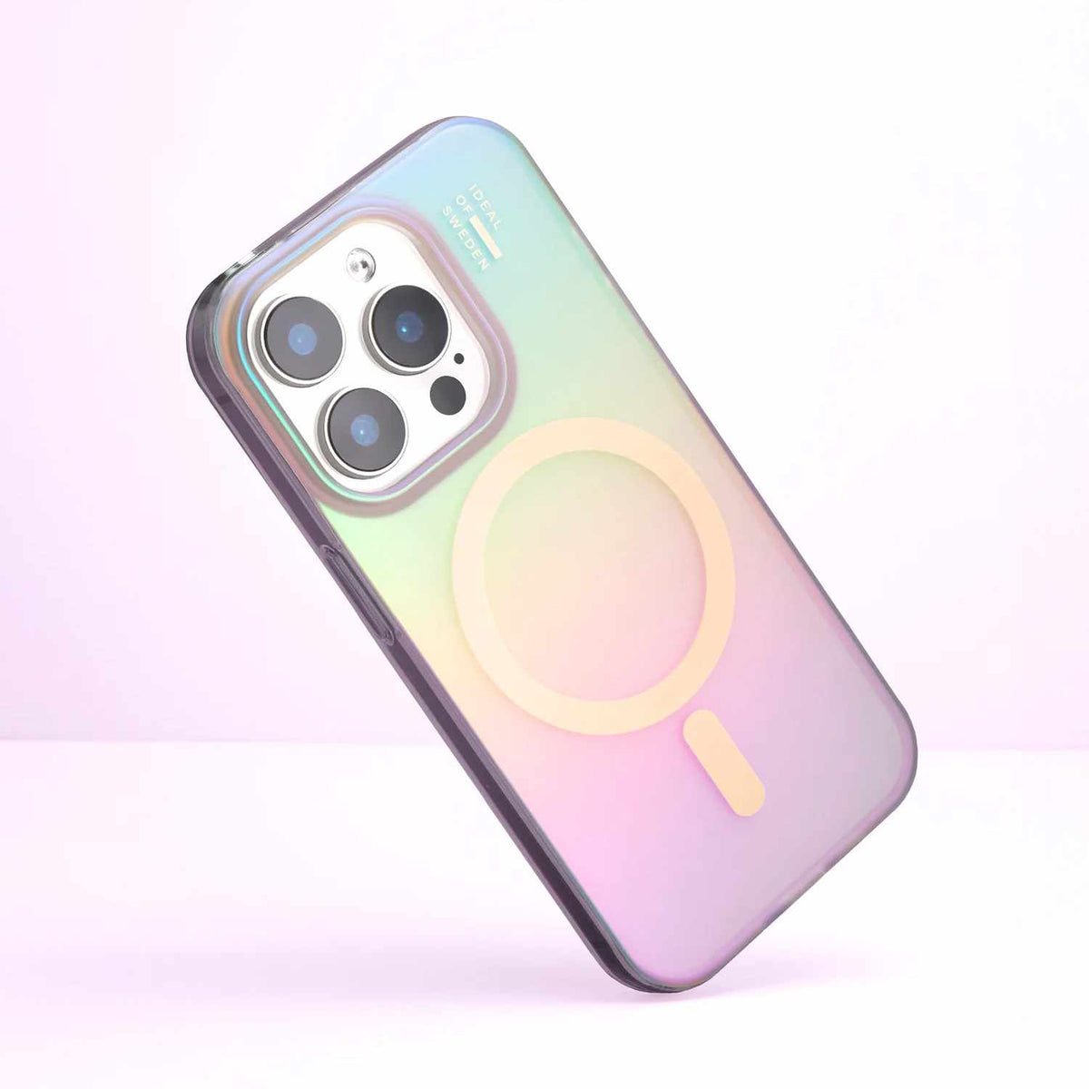 Ideal of Sweden Clear MagSafe Mid Case Shimmer for iPhone 16