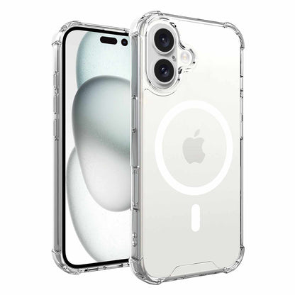 BEBPMDZ25 Duo Protection Bundle - DropZone Rugged MagSafe Case Clear + Screen Protector iPhone 16 Clear