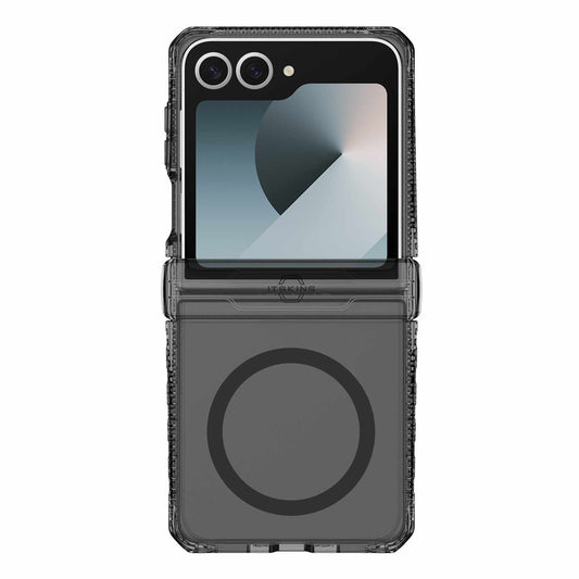 SGB7HIMCLBKTR Hybrid_R Hinge w/MagSafe Case Galaxy Z Flip7 Smoke/Transparent