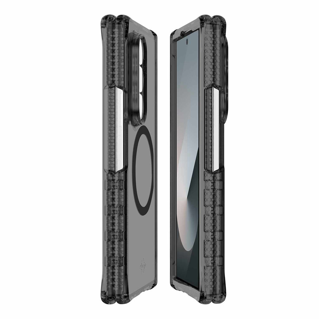 ITSKINS Hybrid_R Hinge w/Magnets Case Smoke/Transparent for Samsung Galaxy Z Fold7