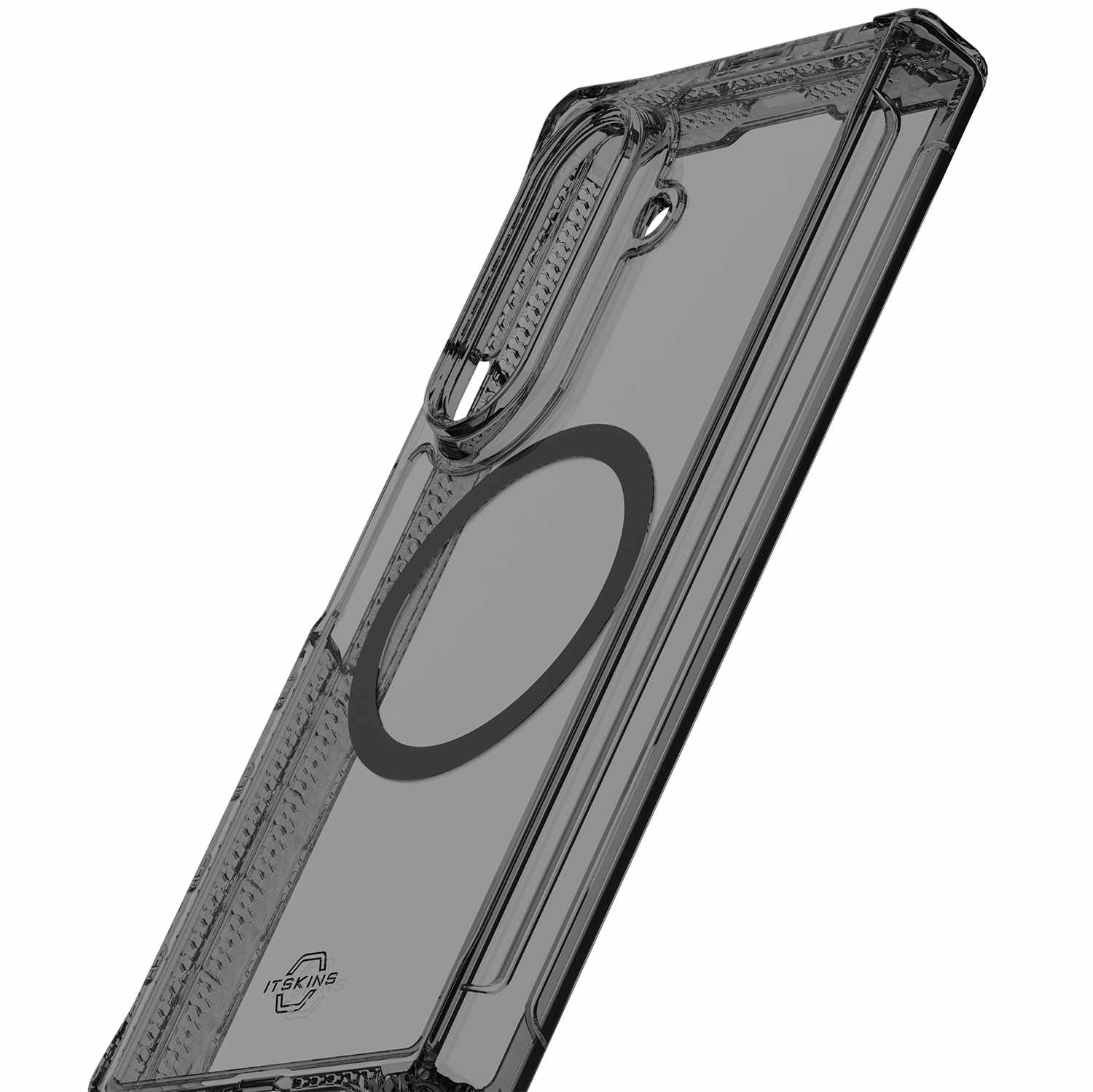 ITSKINS Hybrid_R Hinge w/Magnets Case Smoke/Transparent for Samsung Galaxy Z Fold7