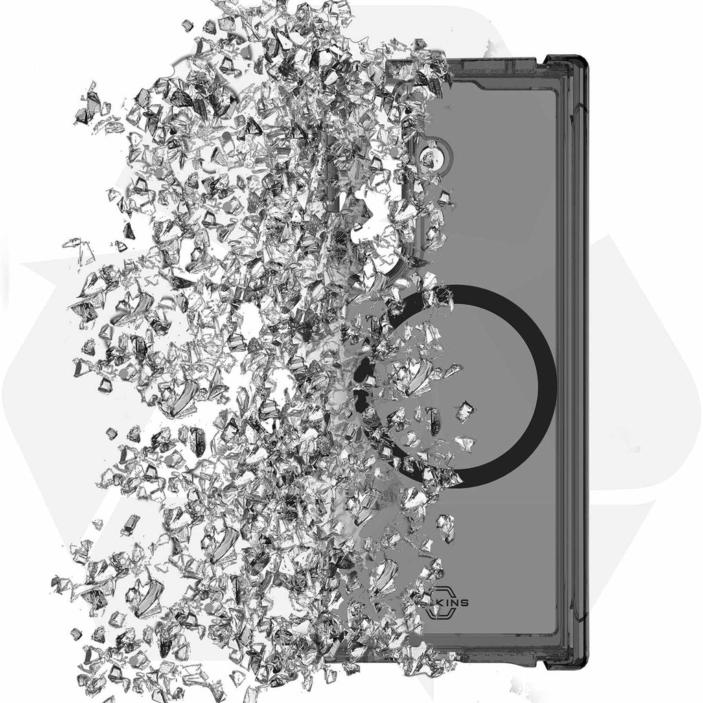 ITSKINS Hybrid_R Hinge w/Magnets Case Smoke/Transparent for Samsung Galaxy Z Fold7