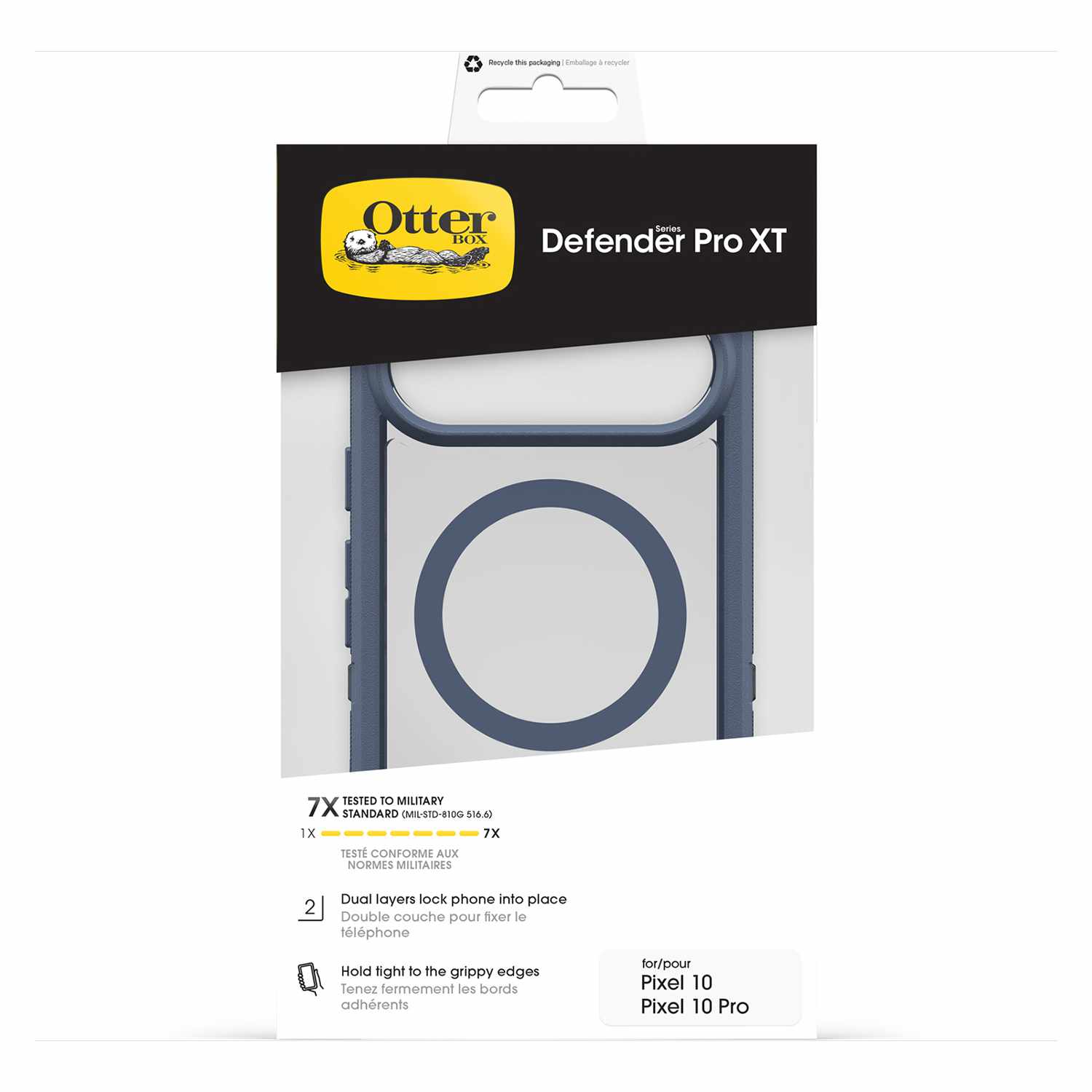 OtterBox Defender Pro XT Clear Case w/Magnets Mountain Storm for Google Pixel 10/10 Pro