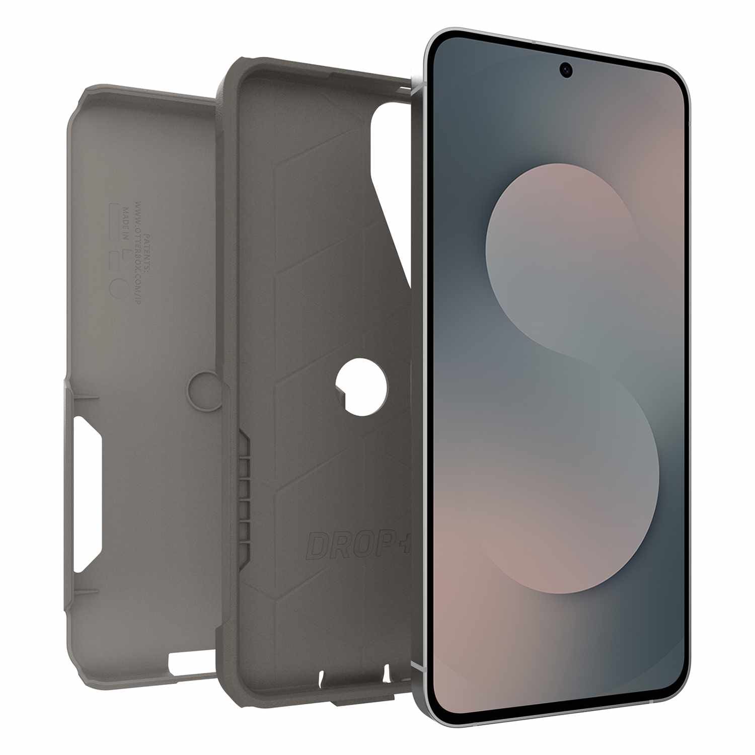 OtterBox Commuter Case Grey Comfort for Samsung Galaxy S25 FE