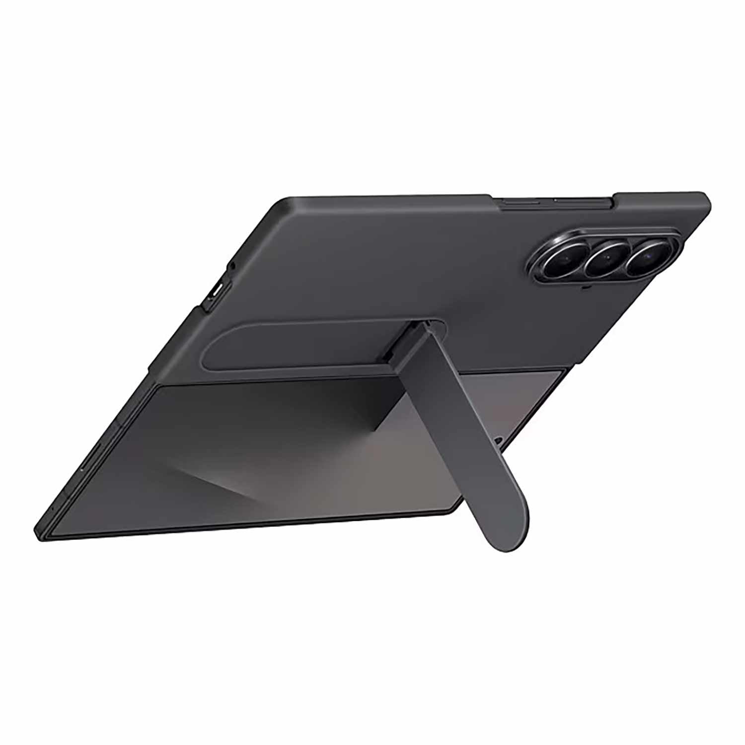 Samsung Silicone Standing Grip Case Black for Samsung Galaxy Z Fold7