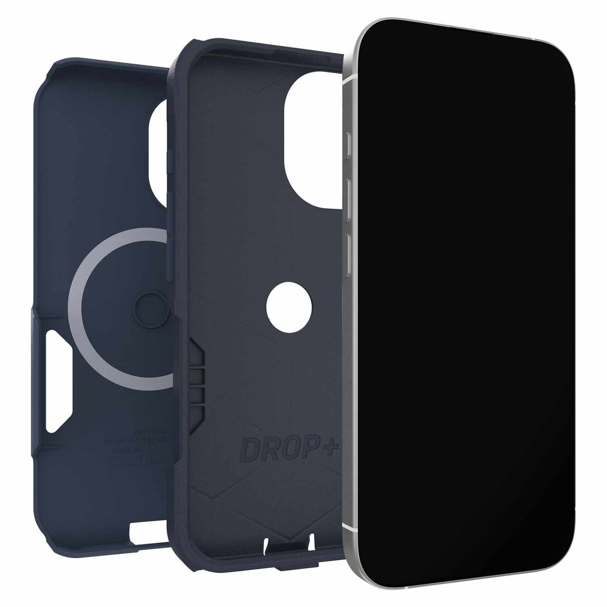 OtterBox Commuter MagSafe Case w/Camera Control Riverside (Blue) for iPhone 17