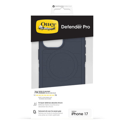 7798407 Defender Pro MagSafe Case w/Camera Control iPhone 17 Riverside (Blue)