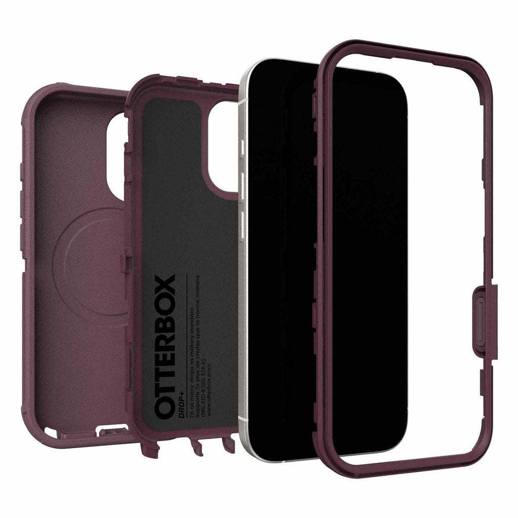 OtterBox Defender Pro MagSafe Case w/Camera Control Trailhead (Purple) for iPhone 17