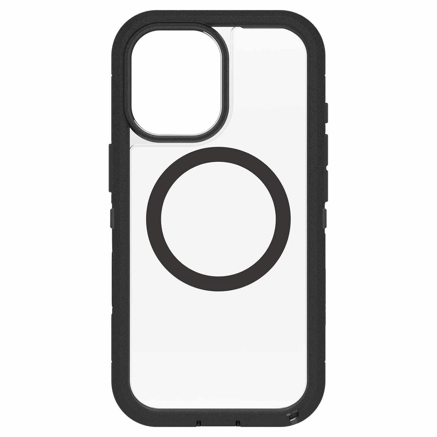 OtterBox Defender Pro XT Clear MagSafe Case w/Camera Control Dark Side (Black) for iPhone 17