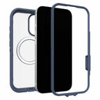 OtterBox Defender Pro XT Clear MagSafe Case w/Camera Control Bootcut (Blue) for iPhone 17