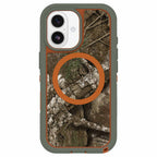 OtterBox Defender Pro XT Clear MagSafe Case w/Camera Control Realtree Apx (Green) for iPhone 17