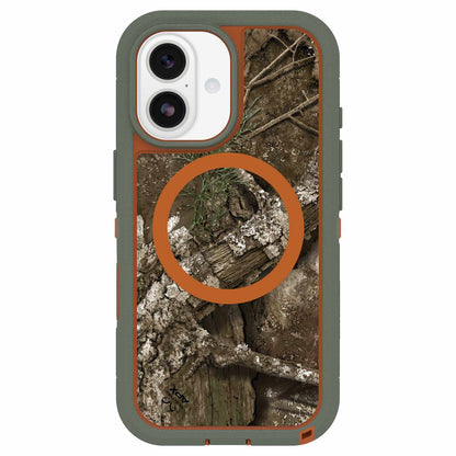 7798412 Defender Pro XT Clear MagSafe Case w/Camera Control iPhone 17 Realtree Apx (Green)