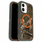 OtterBox Defender Pro XT Clear MagSafe Case w/Camera Control Realtree Apx (Green) for iPhone 17