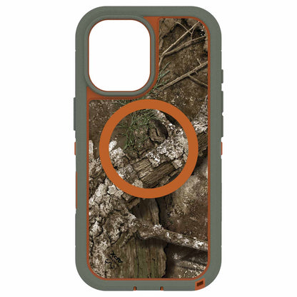 7798412 Defender Pro XT Clear MagSafe Case w/Camera Control iPhone 17 Realtree Apx (Green)