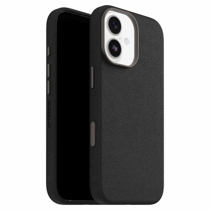 7799012 Symmetry Cactus Leather MagSafe Case w/Camera Control iPhone 17 Noir Ash (Black)