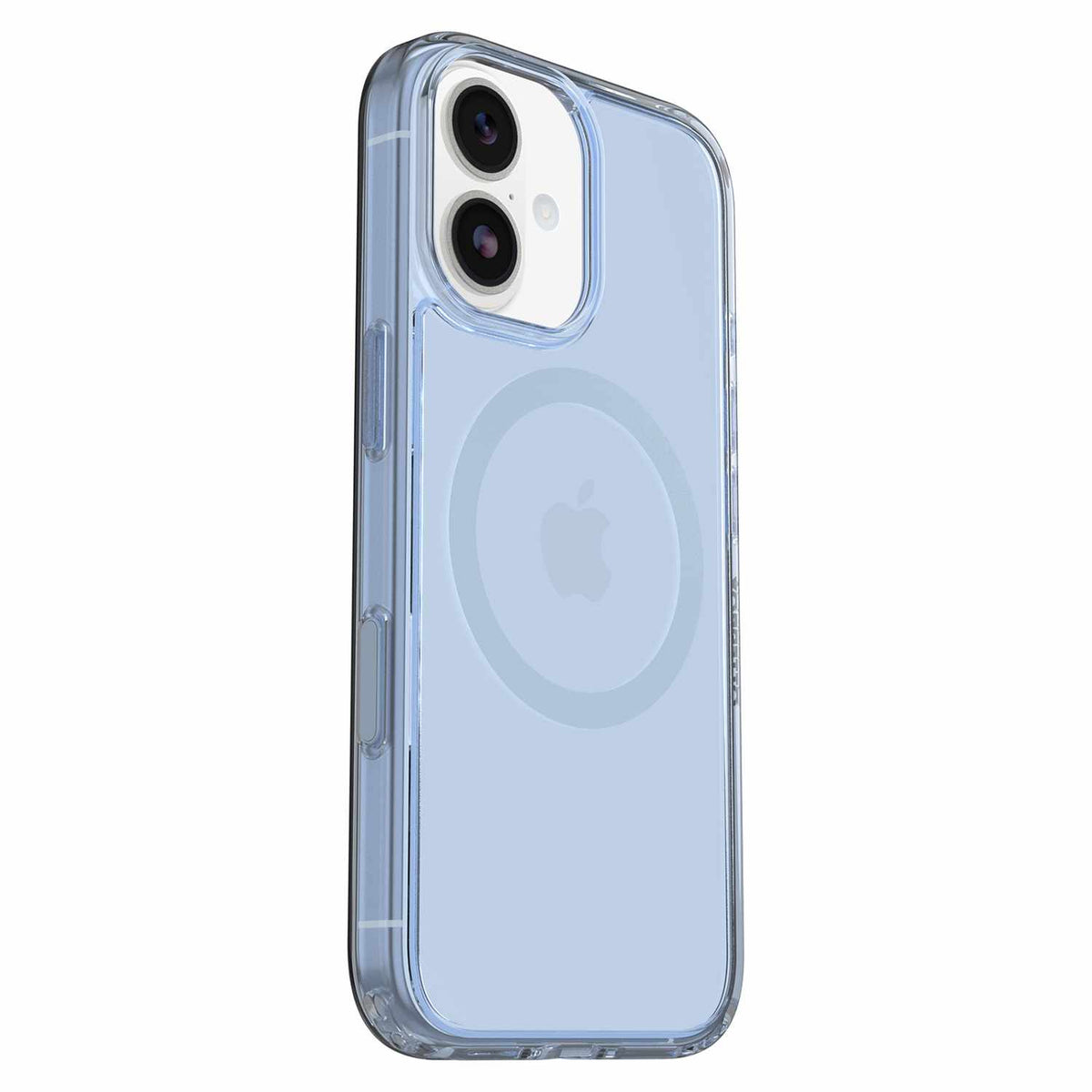 OtterBox Symmetry Clear MagSafe Case w/Camera Control Silver Glade (Blue) for iPhone 17