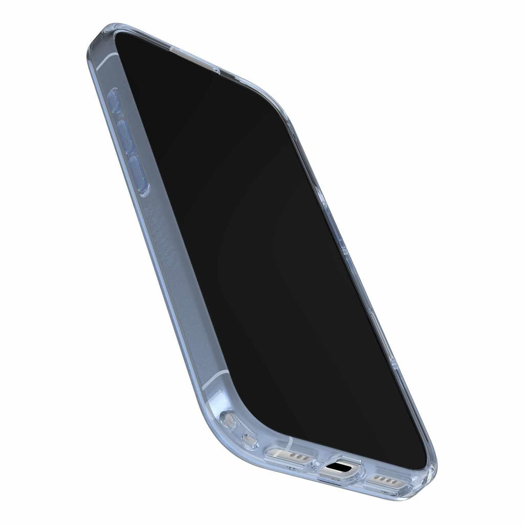 OtterBox Symmetry Clear MagSafe Case w/Camera Control Silver Glade (Blue) for iPhone 17