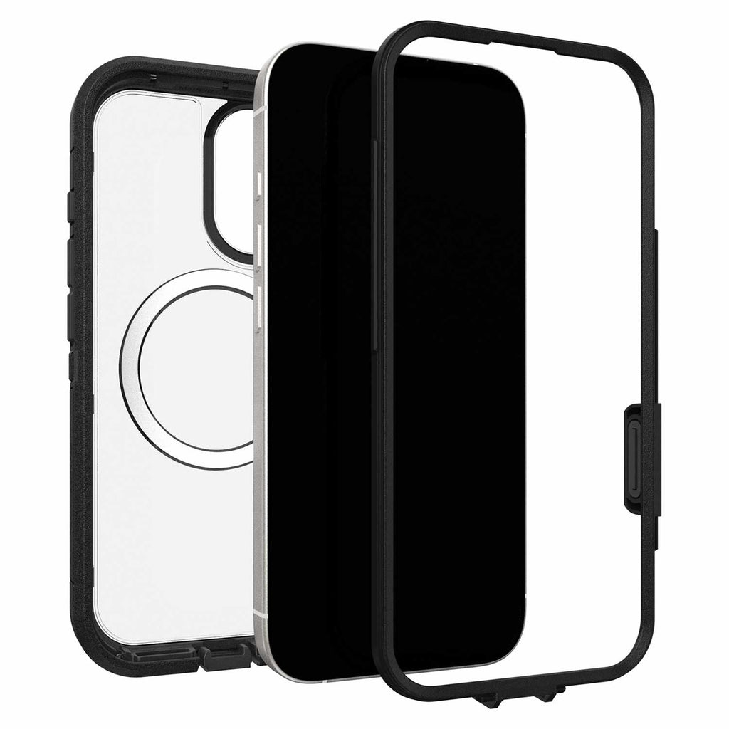 OtterBox Defender Pro XT MagSafe Case with Holster Dark Side (Black) for iPhone 17 in Bulk Packaging