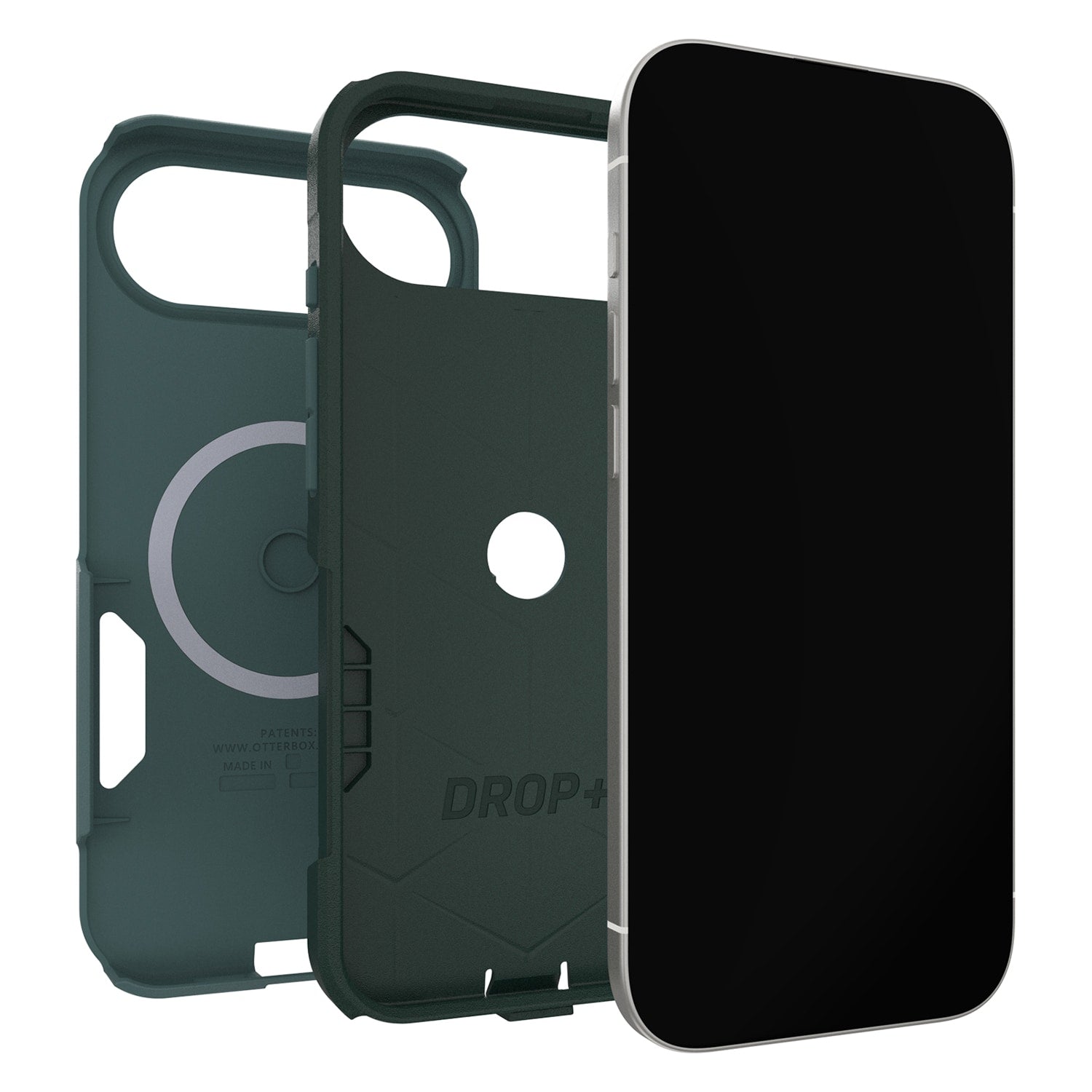 OtterBox Commuter MagSafe Case w/Camera Control Sagebrush (Green) for iPhone Air