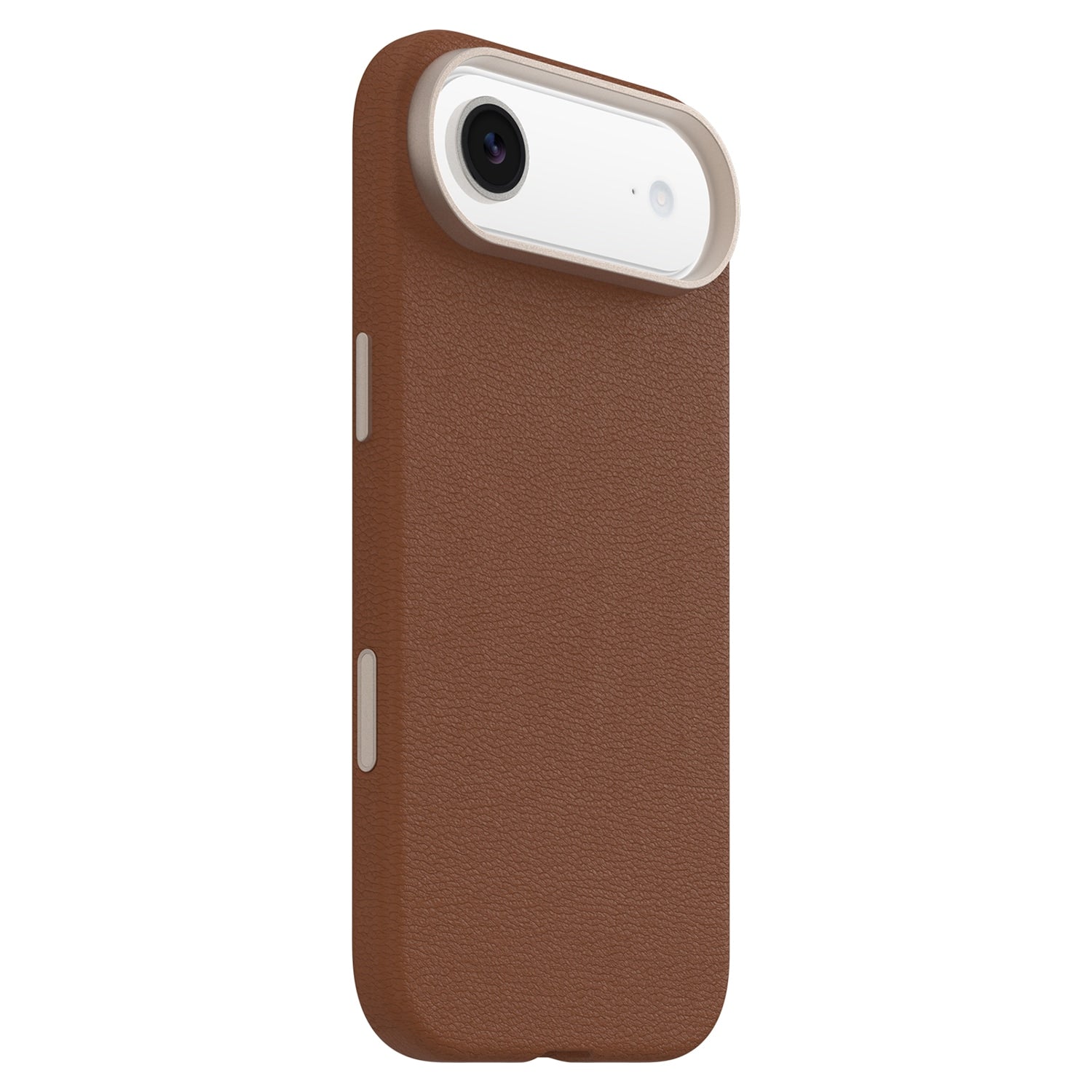 OtterBox Symmetry Cactus Leather MagSafe Case w/Camera Control Dessert Saddle (Brown) for iPhone Air
