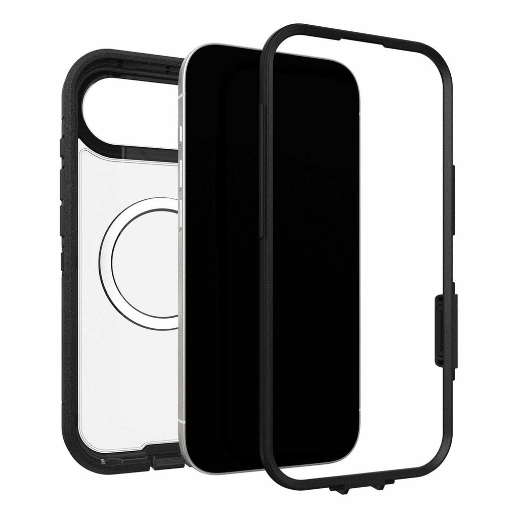 OtterBox Defender Pro XT MagSafe Case with Holster Black for iPhone Air in Bulk Packaging