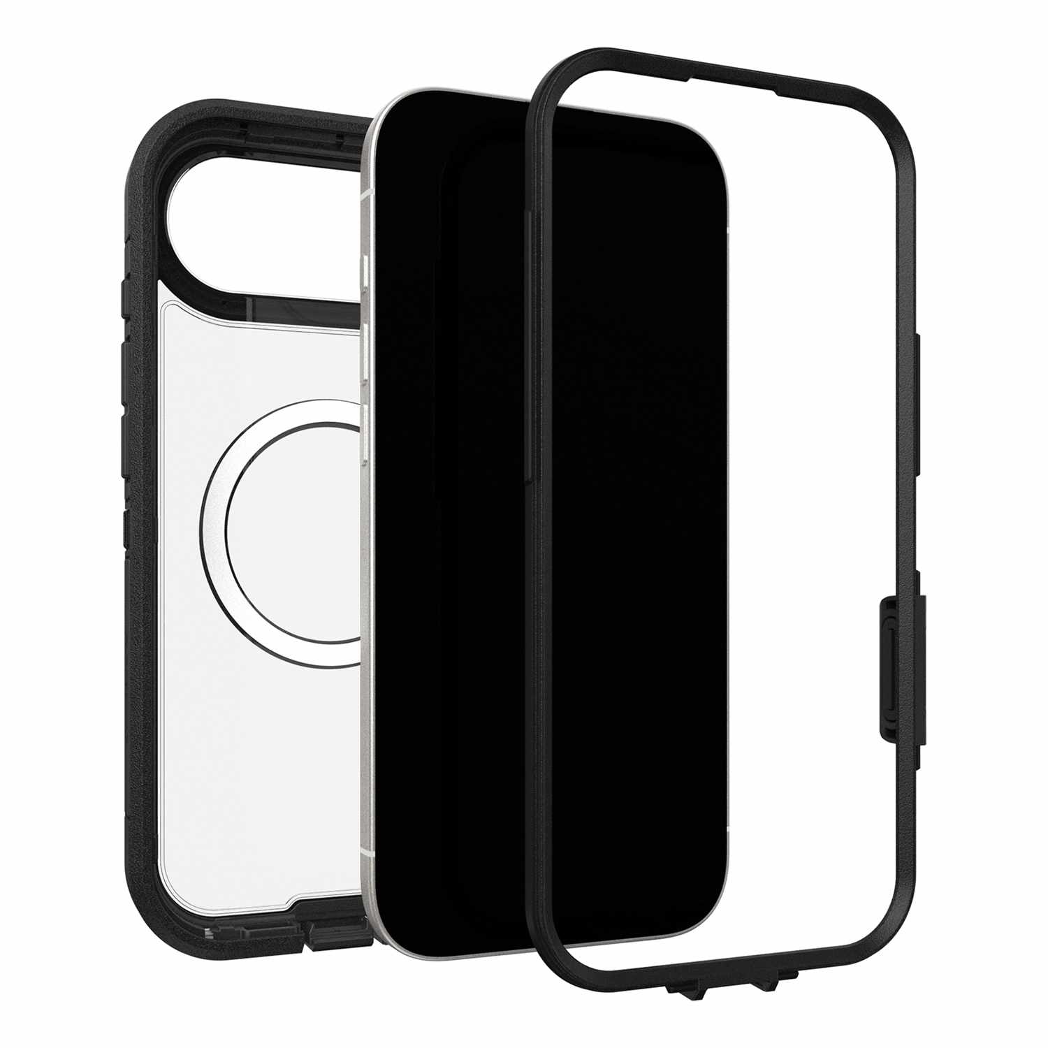 OtterBox Defender Pro XT MagSafe Case with Holster Black for iPhone Air in Bulk Packaging