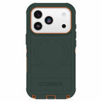 OtterBox Defender Pro MagSafe Case w/Camera Control Coopersmith (Green) for iPhone 17 Pro