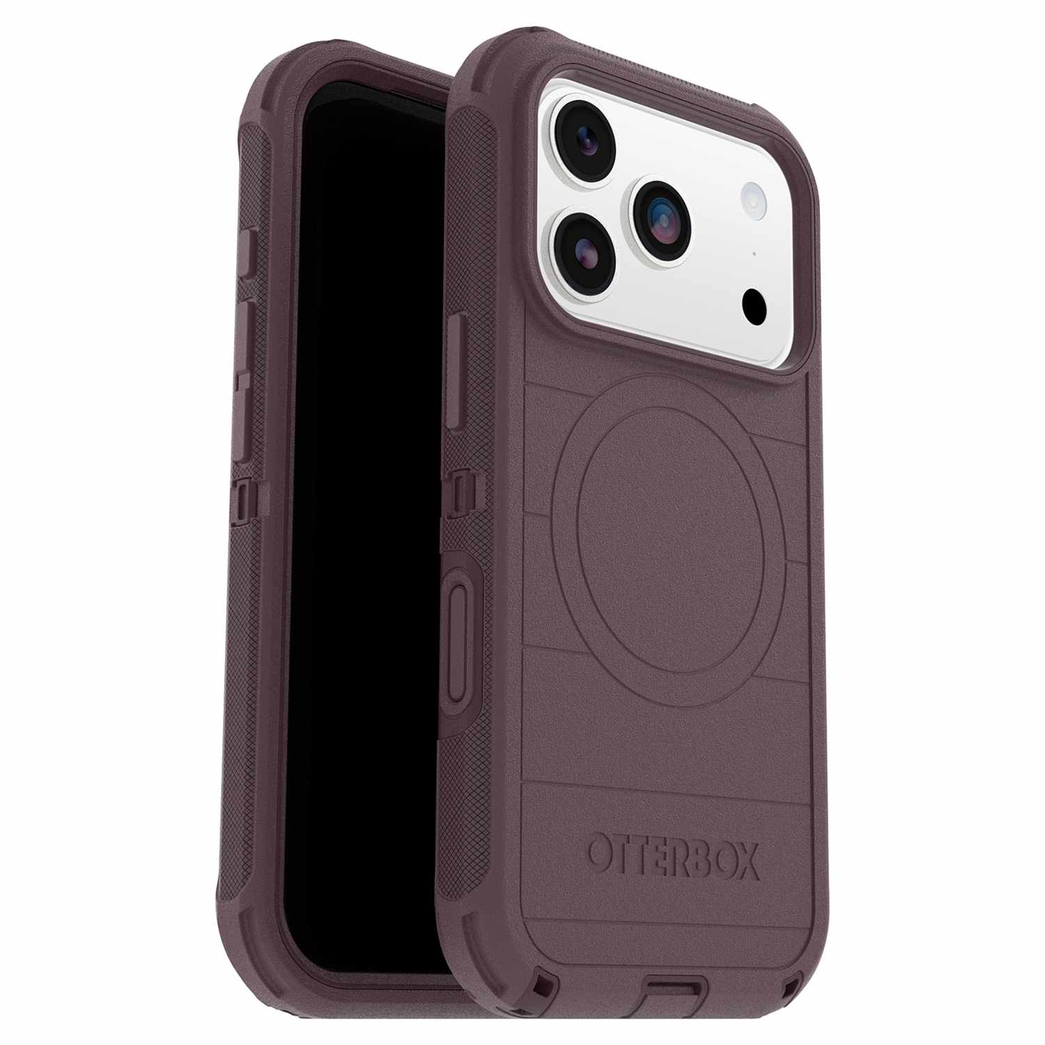 OtterBox Defender Pro MagSafe Case w/Camera Control Trailhead (Purple) for iPhone 17 Pro
