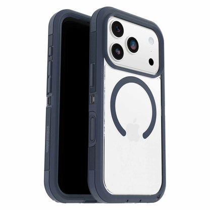 7798458 Defender Pro XT Clear MagSafe Case w/Camera Control iPhone 17 Pro Bootcut (Blue)
