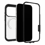 OtterBox Defender Pro XT Clear MagSafe Case w/Camera Control Dark Side (Black) for iPhone 17 Pro