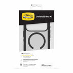 OtterBox Defender Pro XT Clear MagSafe Case w/Camera Control Dark Side (Black) for iPhone 17 Pro